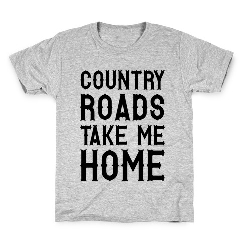 Country Roads Kids T-Shirt