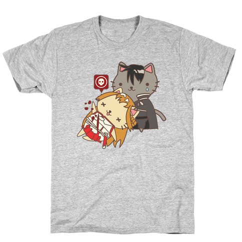 Cat Cosplay Asuna Death T-Shirt