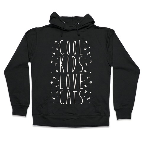 i love cats hoodie