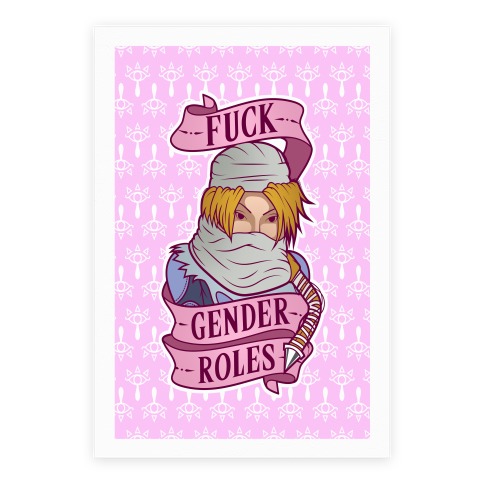 F*** Gender Roles (Sheik) Poster