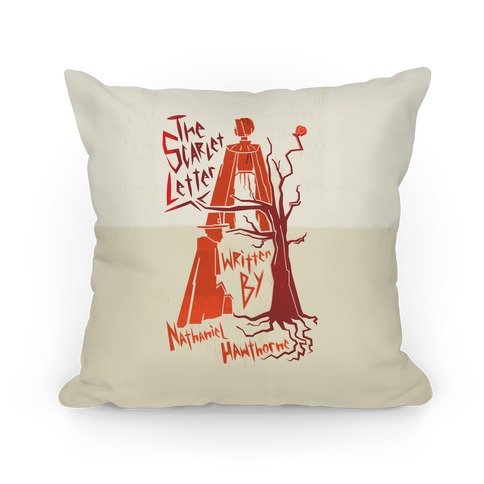 The Scarlet Letter Pillow