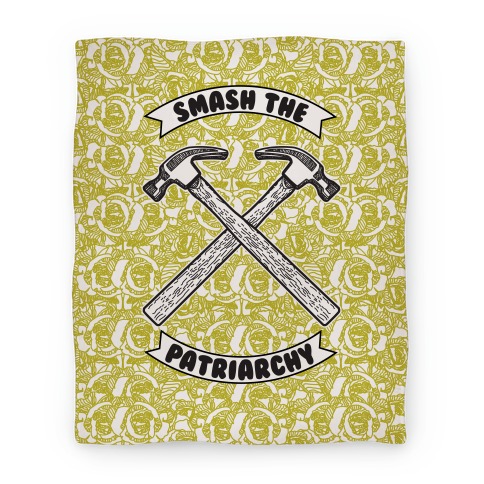 Smash the Patriarchy Blanket Blanket