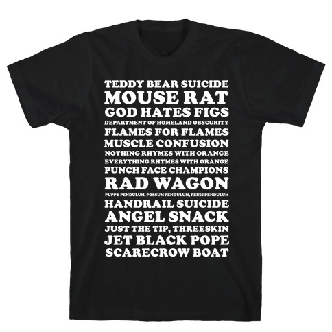 Andy Dwyer Band Names T-Shirt