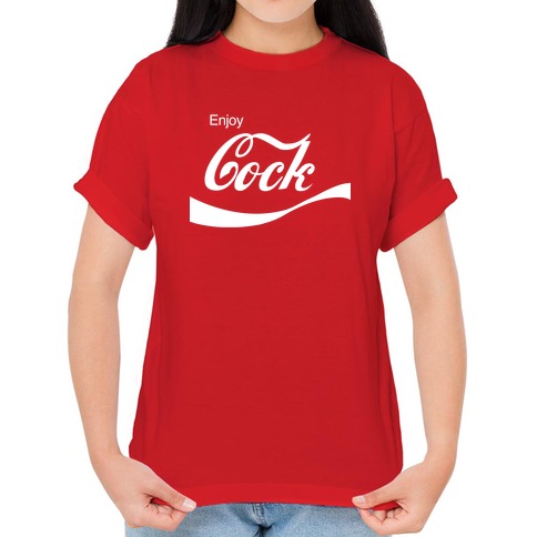 Eerder in plaats daarvan verwijzen Enjoy Cock T-Shirts | LookHUMAN