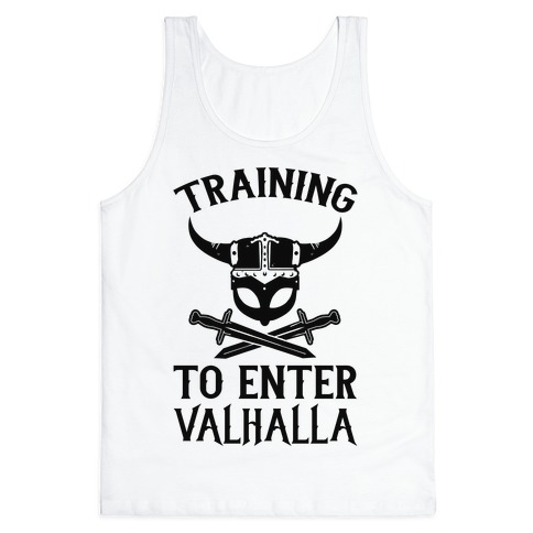 Training To Enter Valhalla SLEEVELESS T-shirt - Viking Ragnarok