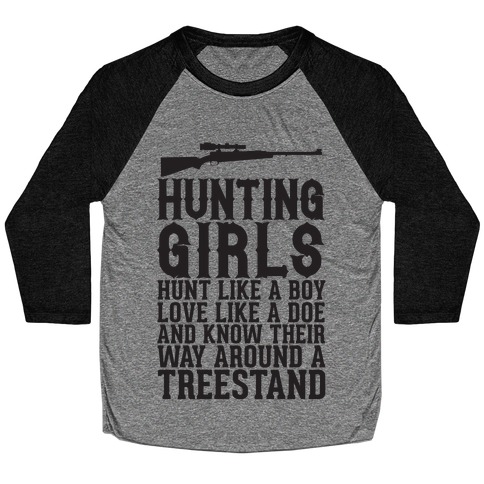 Hunting Girls Baseball Tee