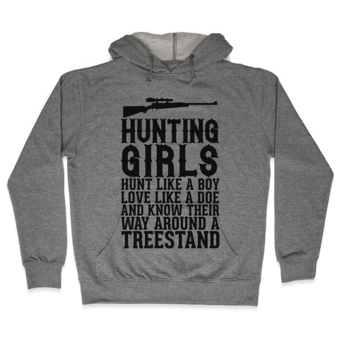 Hunting Girls Hooded Sweatshirt