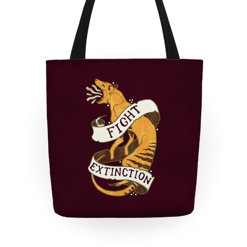 Fight Extinction Tote