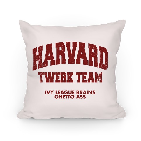 Harvard Twerk Team Pillow