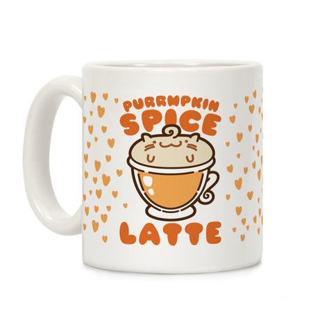 Purrmpkin Spice Latte Coffee Mug