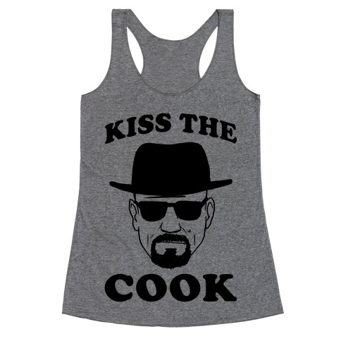 Kiss the Cook Racerback Tank Top