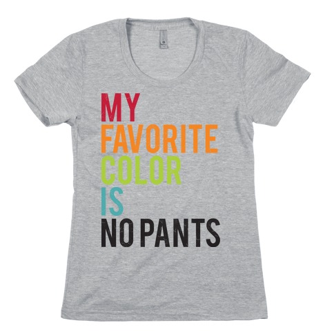 Favorite Color Womens T-Shirt