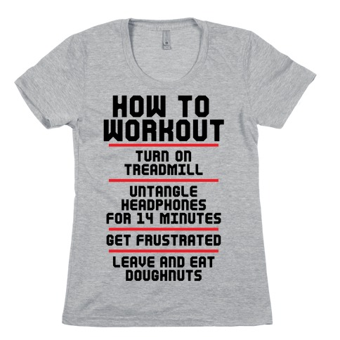 How To Workout T-Shirts | LookHUMAN