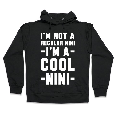 regular black hoodie