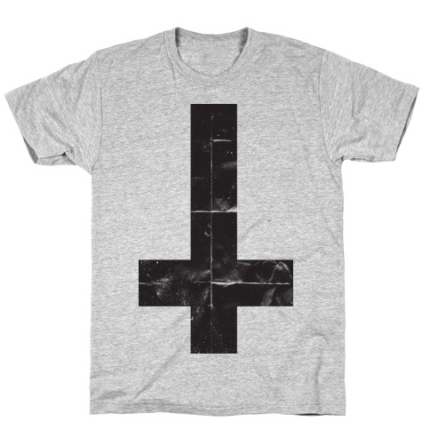 Upside Down Cross (Tank) T-Shirt