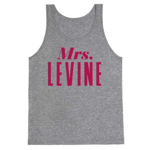 Mrs. Levine Tank Top