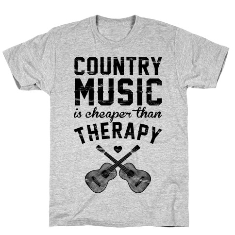 Country Music Therapy T-Shirt
