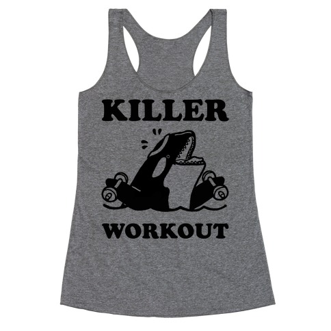 Killer Workout (Orca) Racerback Tank Top