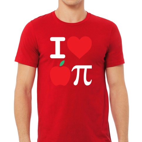 I love discount apple t shirt