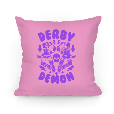 Derby Demon Pillow