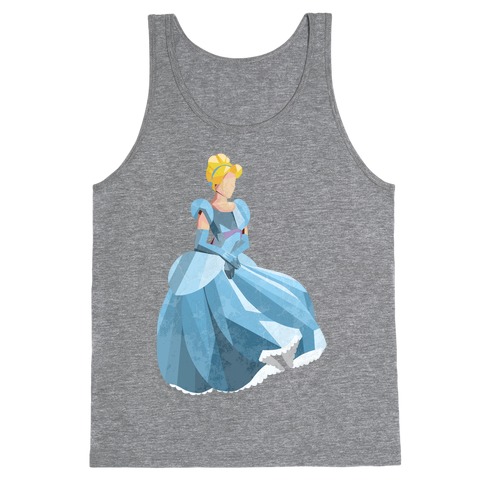 Princess With a Glass Slipper Tank Top