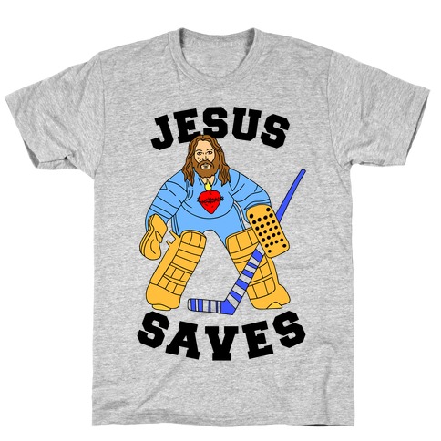 jesus saves shirt hockey