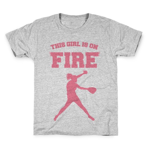 This Girl Is On Fire Kids T-Shirt
