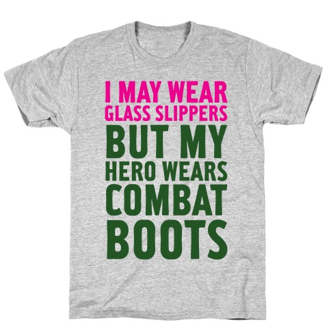 Glass Slippers & Combat Boots T-Shirt