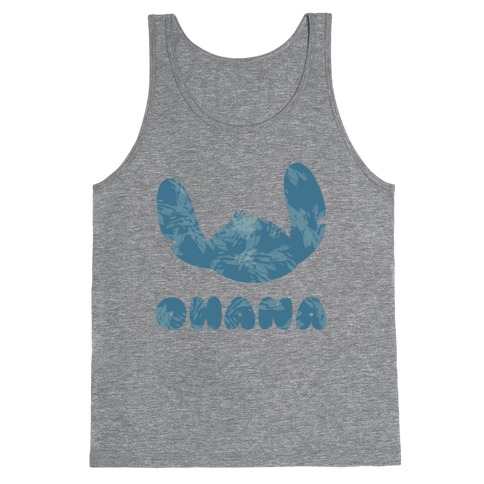 Ohana means Family (Ohana Half) Tank Top