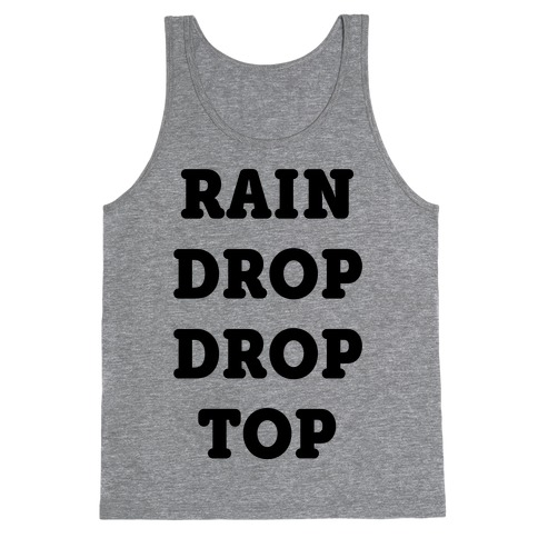 Rain Drop Drop Top Tank Top