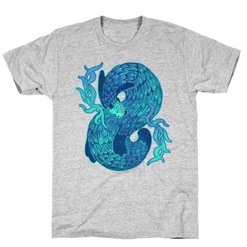 Swirling Wave Otter T-Shirt