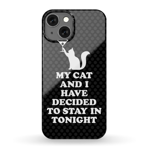 My Cat And I Phone Case