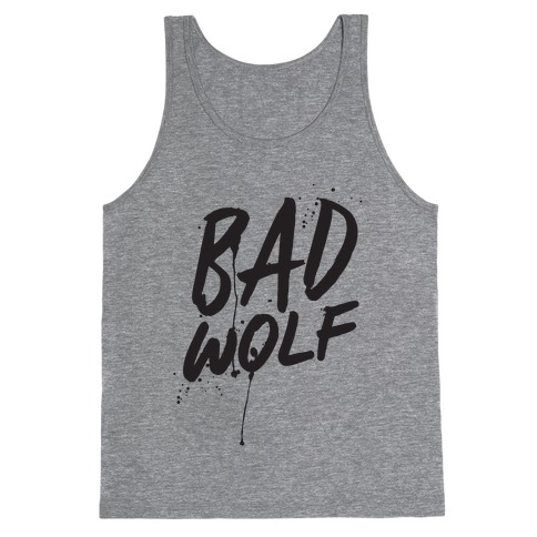 Doctor Who Bad Wolf Tank Top