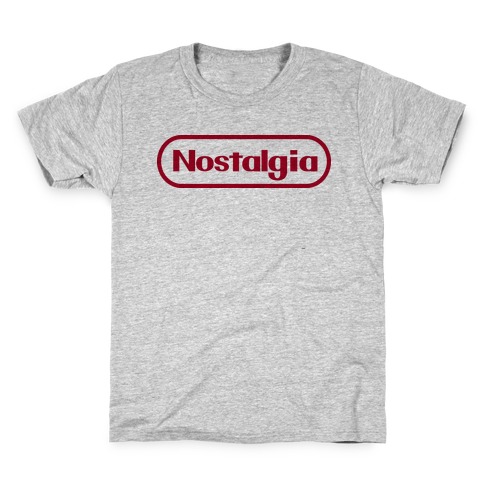 Nostalgia (Old Nintendo Logo) Kids T-Shirt