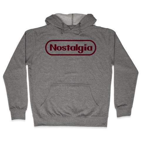 Nostalgia (Old Nintendo Logo) Hooded Sweatshirt