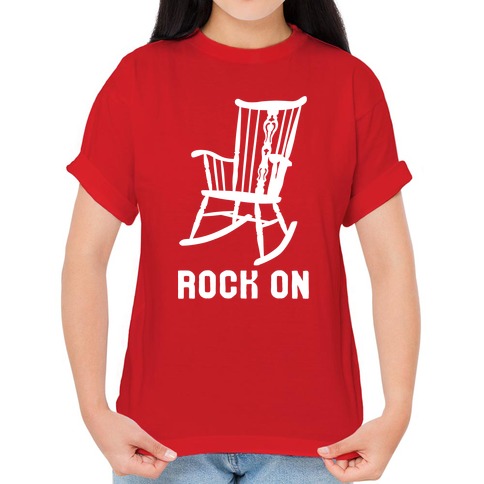 Leonardoda velfærd spion Rock On Rocking Chair T-Shirts | LookHUMAN