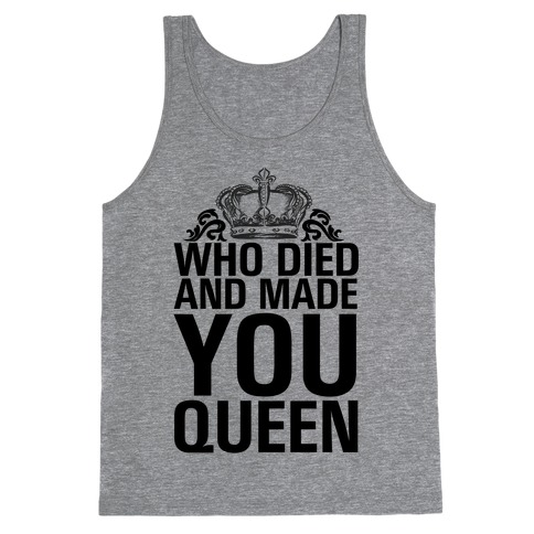 Who Died Tank Top