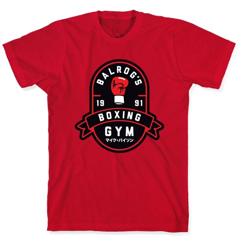Balrog's Boxing Gym T-Shirts | LookHUMAN