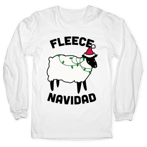 fleece navidad tshirt