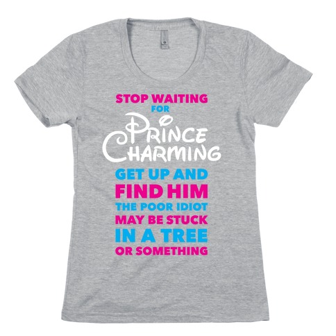 Prince Charming Womens T-Shirt