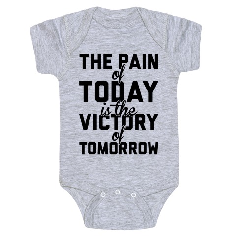 Pain And Victory Baby One-Piece