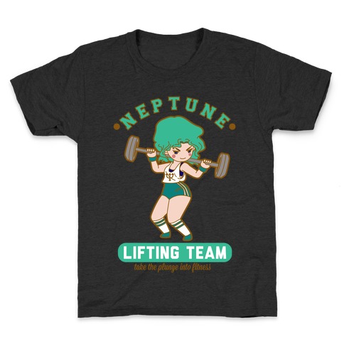Neptune Lifting Team Parody Kids T-Shirt