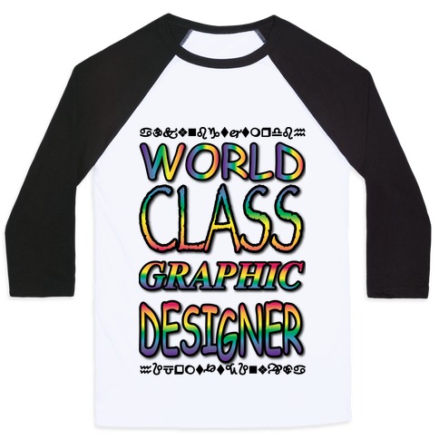 designer baseball shirts