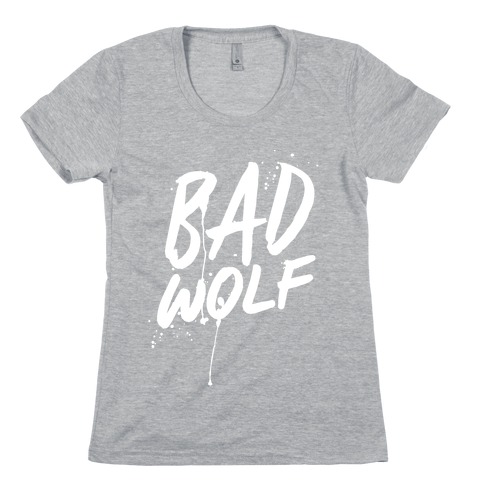 Doctor Who Bad Wolf Womens T-Shirt