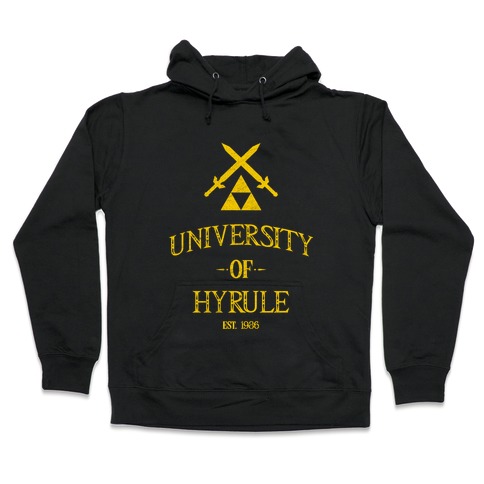 hyrule university hoodie