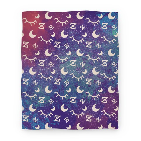 Cosmic Sleep Pattern Blanket