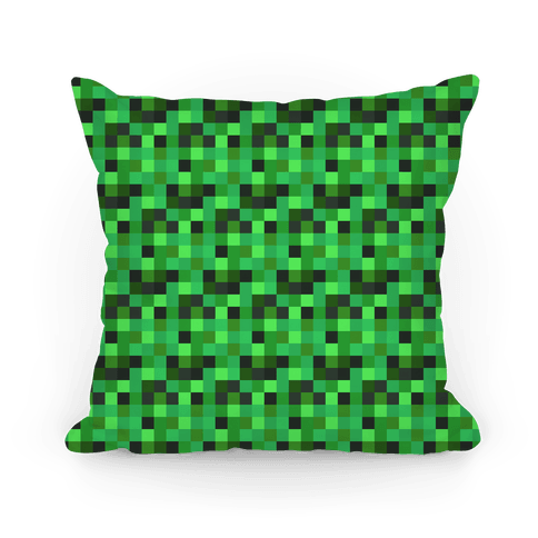 Pixel Halloween Pattern Pillows | LookHUMAN