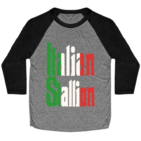 Italian Stallion Baseball Tee