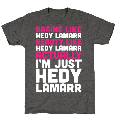 hedy lamarr shirt