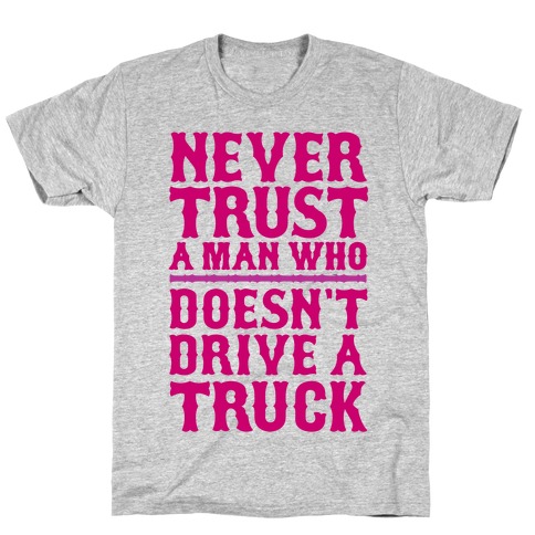 Never Trust A Man Who Doesn't Like Cats T-Shirt